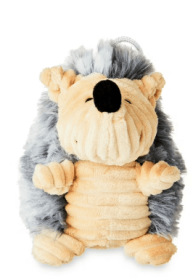 Vibrant Life Cozy Buddy Hedgehog Squeaky Dog Toy