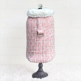 Annabella Dog Coat (Color Option: Pearl, size: S)