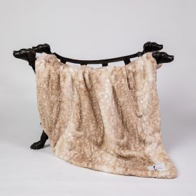 Cashmere Dpg Blankets (Color: Silver Fawn, size: SM)