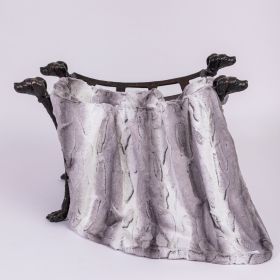 Cashmere Dpg Blankets (Color: Angora, size: SM)