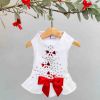 Holiday Sparkle Dog Dress