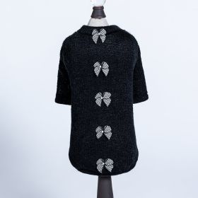 Houndstooth Dog Sweater (Color: , size: MD)
