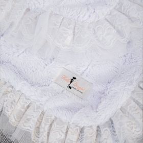 Romantic Dog Blankets (Color: Heaven, size: Thow)
