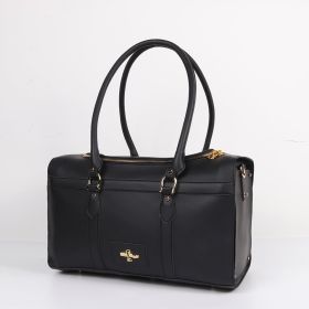 The Grand Voyager Dog Carrier (Color: Black)