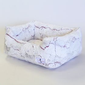Whisper Dog Bed Collection (Color Option: Merlot, size: S)
