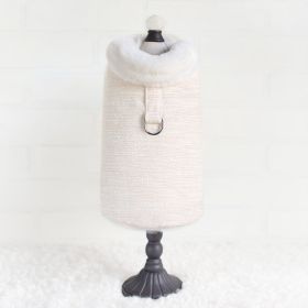 Zha Zha Dog Coat (Color Option: Peach, size: S)