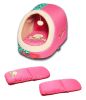 Touchdog Rabbit-Spotted Active-Play Indoor Panoramic Designer Dog Bed