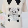 Teddy Bow Tee Dog Tee