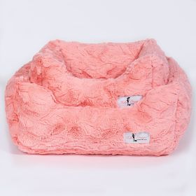 Cuddle Dog Bed (Color: Mauve, size: LG)